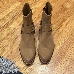 Yves Saint Laurent Brown Leather Boots
